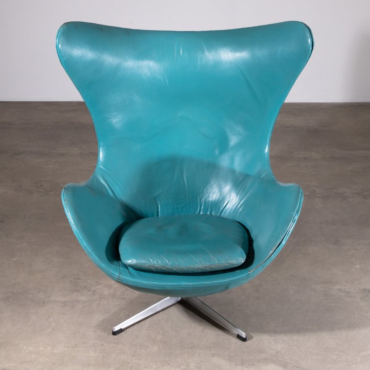 Bild 1 zu Objekt, Lounge Sessel Model Egg Chair 3316, Arne Jacobsen, Fritz Hansen, K-15 518