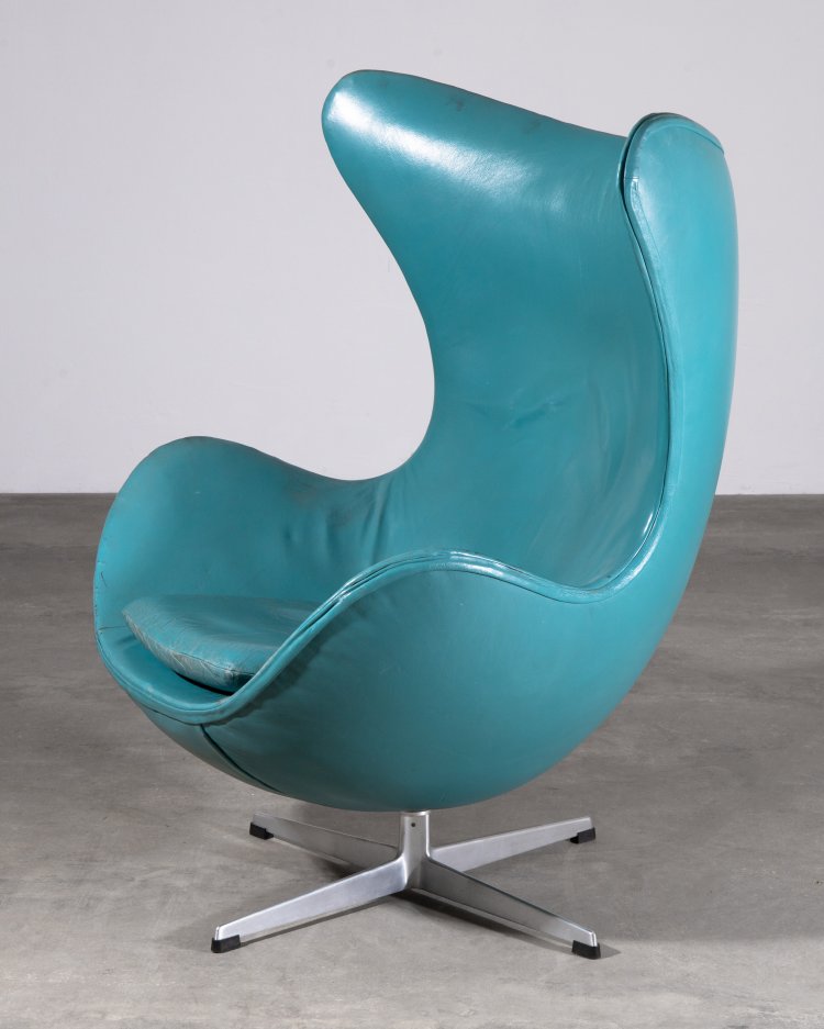 Bild 4 zu Objekt, Lounge Sessel Model Egg Chair 3316, Arne Jacobsen, Fritz Hansen, K-15 518