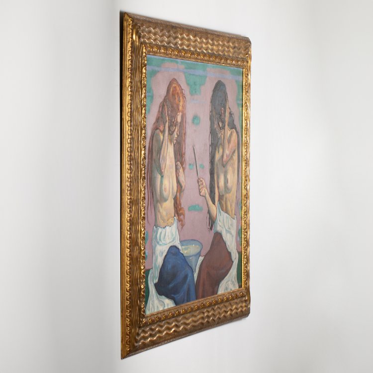 Bild 6 zu Objekt, 'Girl at the Toilet', 1915, Eugen Meyer-Belart, K-15 229