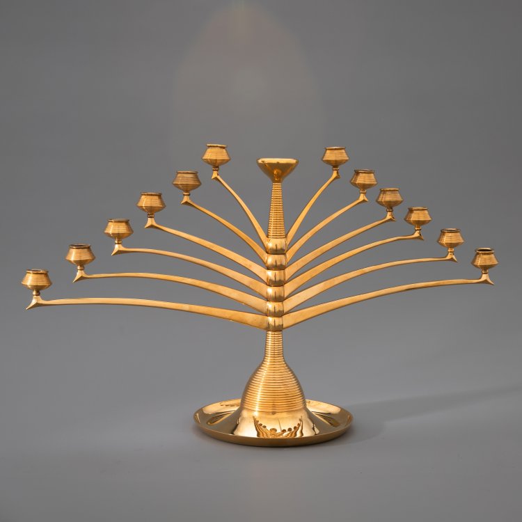 Hauptbild zu Objekt, 13-light chandelier, Bruno Paul, K-15 64