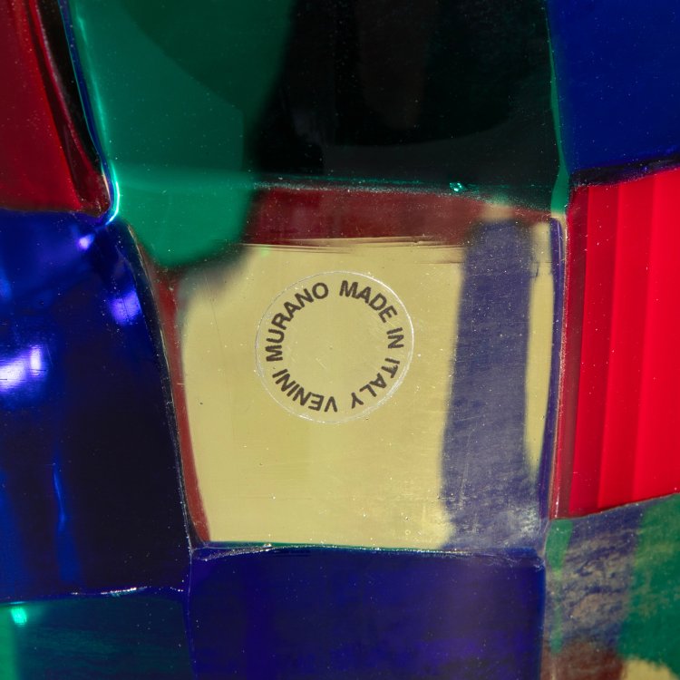 Bild 1 zu Objekt, Vase 'Pezzato', Fulvio Bianconi, Venini & C., Murano, K-15 106