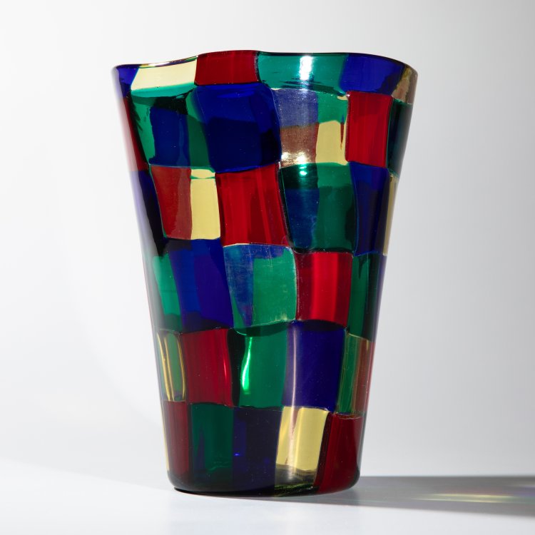 Bild 2 zu Objekt, Vase 'Pezzato', Fulvio Bianconi, Venini & C., Murano, K-15 106