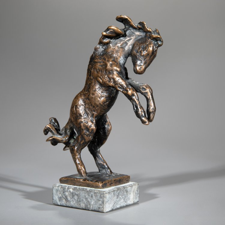 Hauptbild zu Objekt, Pony b&auml;umend, Ren&eacute;e Sintenis, K-15 208