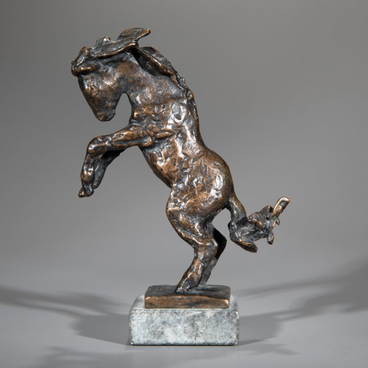 Bild 2 zu Objekt, Pony b&auml;umend, Ren&eacute;e Sintenis, K-15 208