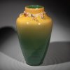 Vase with wreath