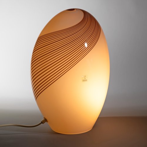Large Murano table lamp