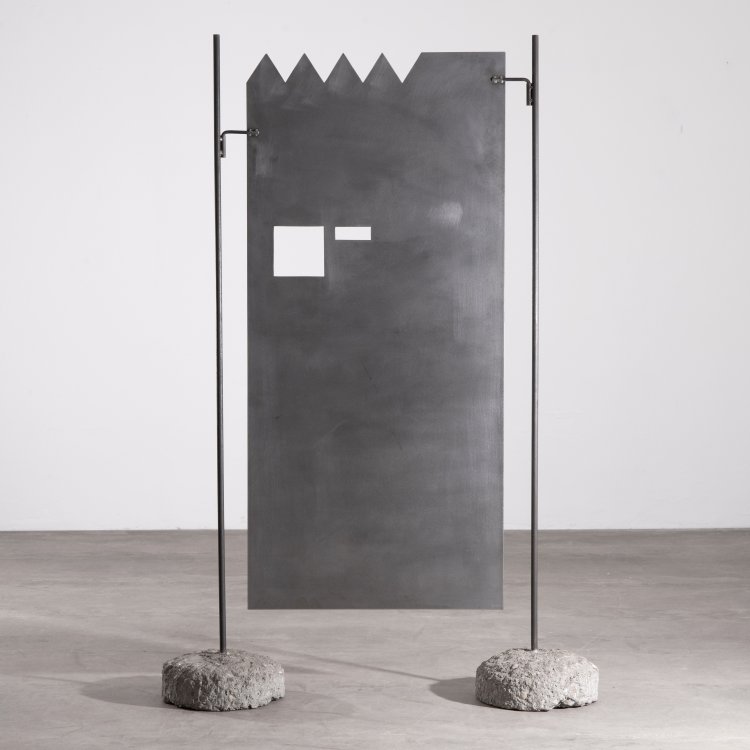 Bild 1 zu Objekt, Paravent Modell Stellschirm, Hermann Becker, Becker Stahlm&ouml;bel, K-15 582