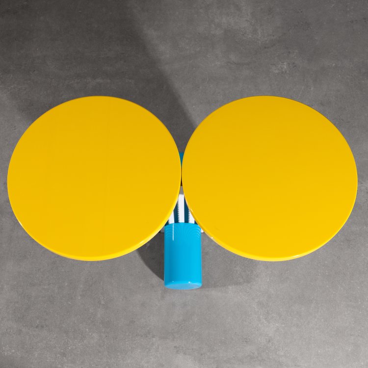 Bild 2 zu Objekt, Beistelltisch Modell Polar, Michele De Lucchi, Memphis, K-15 572