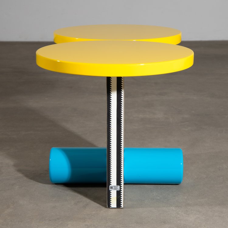 Bild 3 zu Objekt, Beistelltisch Modell Polar, Michele De Lucchi, Memphis, K-15 572