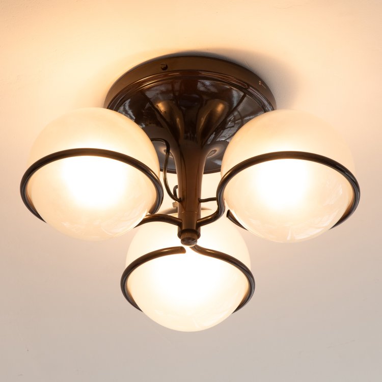 Hauptbild zu Objekt, Deckenleuchte Modell 2042/3, Gino Sarfatti, Arteluce, K-15 541