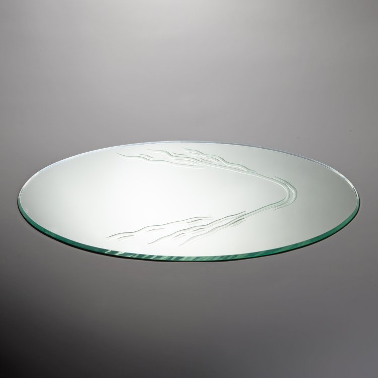 Bild 4 zu Objekt, Large swan on mirror plate, Ren&eacute; Lalique, Lalique, K-15 32