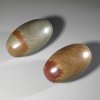 Two Shiva Lingam stones