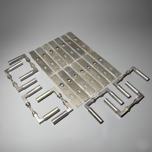 7 pairs of door handle sets with long plate