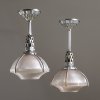 2 ceiling lights 'Holophane'