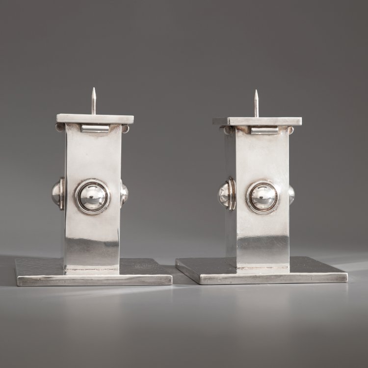 Bild 3 zu Objekt, Paar Kerzenleuchter, Jean Despr&eacute;s, K-15 45