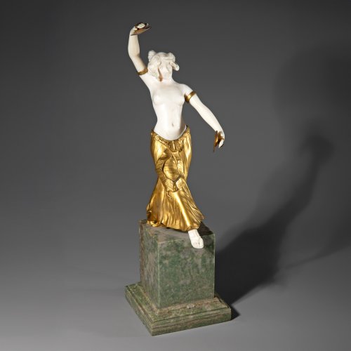 Dancer with cymbals