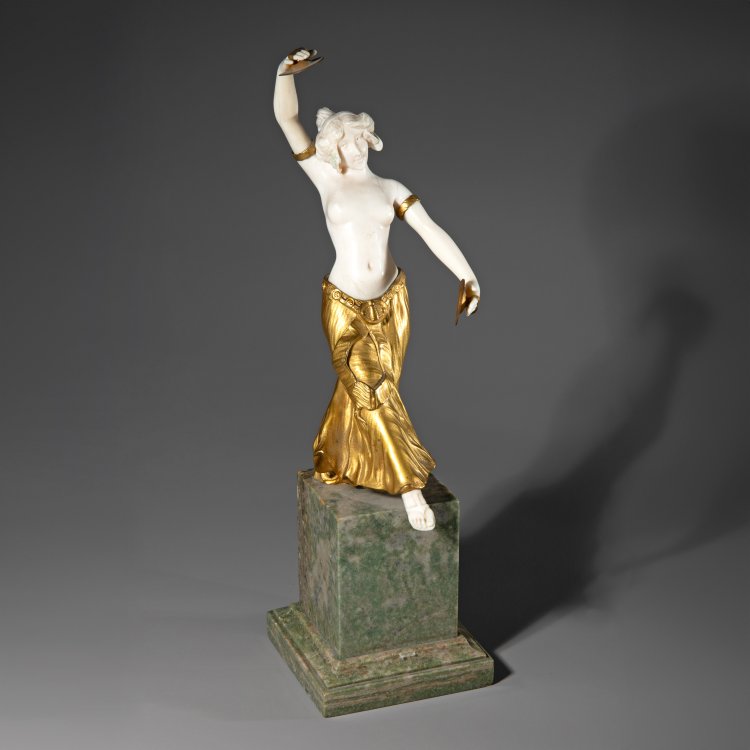 Hauptbild zu Objekt, Dancer with cymbals, Louis Sosson, K-15 206