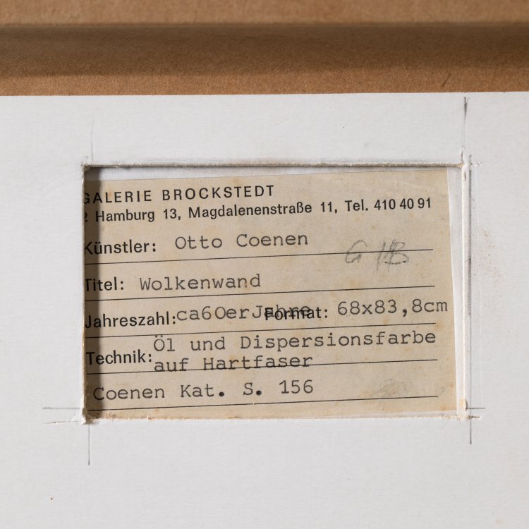 Bild 4 zu Objekt, 'Wolkenband', 1960s, K-15 260