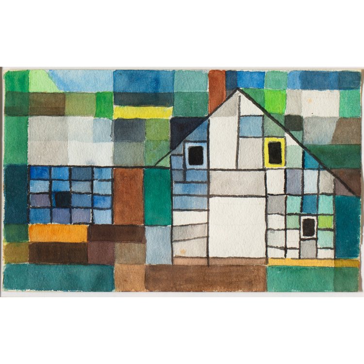 Hauptbild zu Objekt, Half-timbered house, 1960, K-15 261