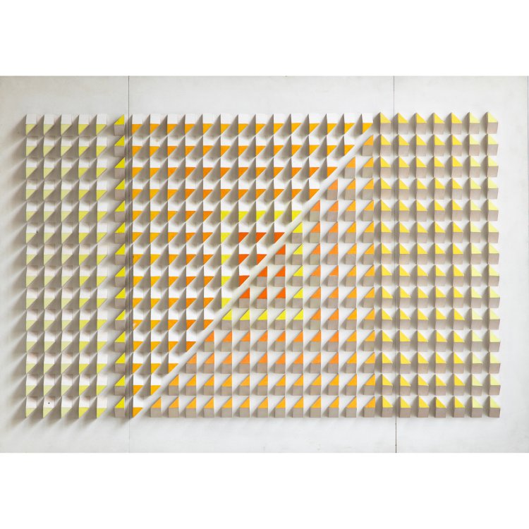 Hauptbild zu Objekt, 'Dreiformen' 1973, K-15 349