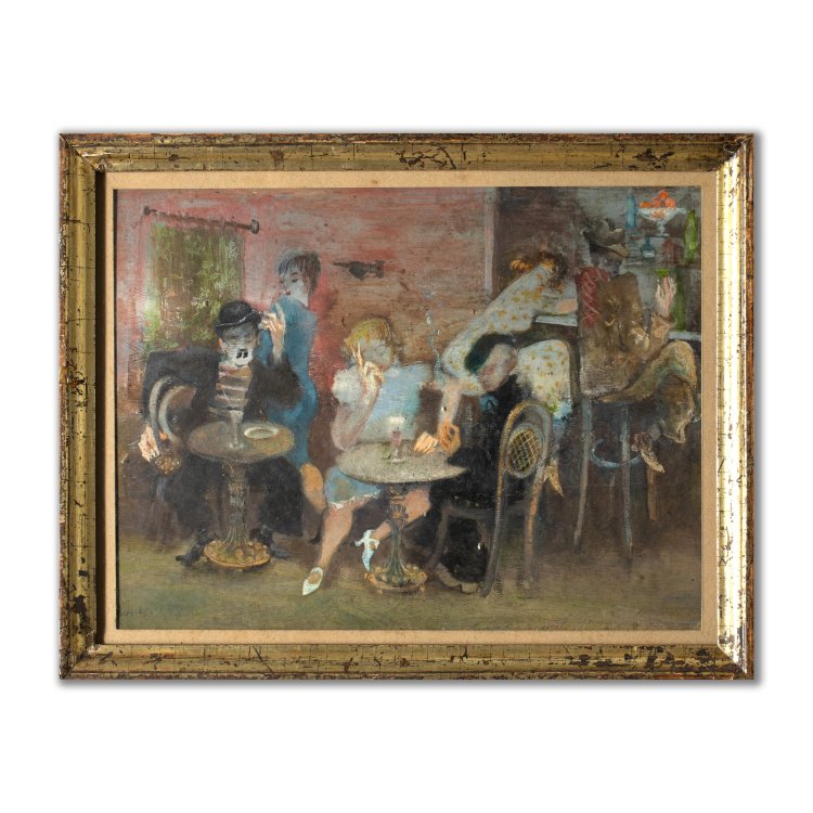 Bild 1 zu Objekt, Bar scene, 1935, Paul Kuhfuss, K-15 233