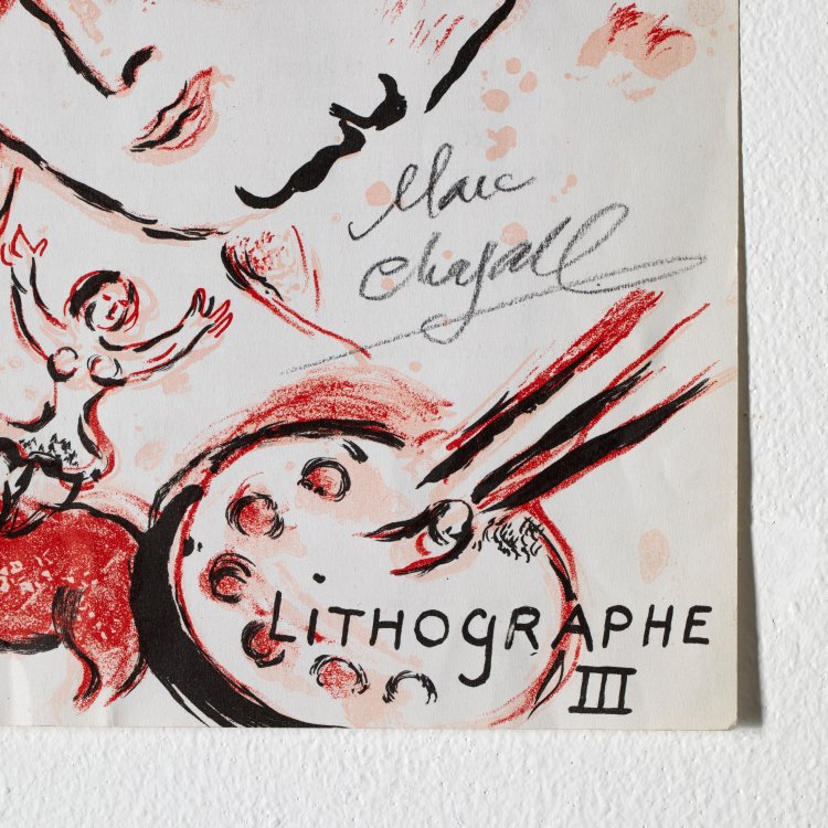 Bild 1 zu Objekt, 'Lithographe III', Marc Chagall, K-15 259