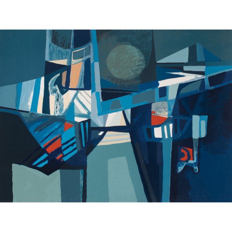 Hauptbild zu Objekt, 'Lua Cinzenta', 1989, Roberto Burle Marx, K-15 356