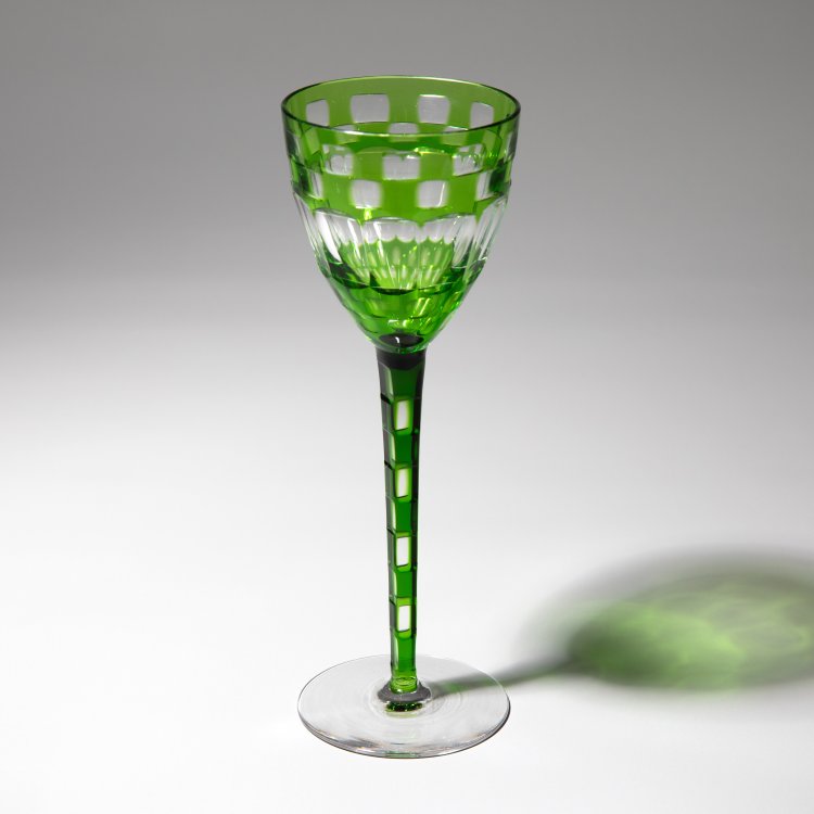 Hauptbild zu Objekt, Wine glass, Meyr's Neffe, Adolf, K-15 91