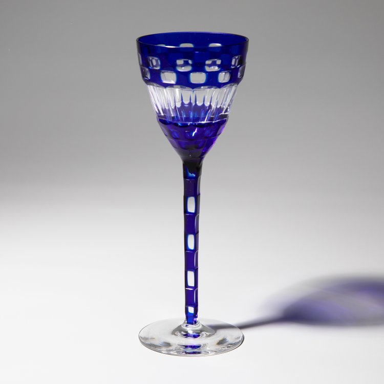 Hauptbild zu Objekt, Wine glass, Meyr's Neffe, Adolf, K-15 90