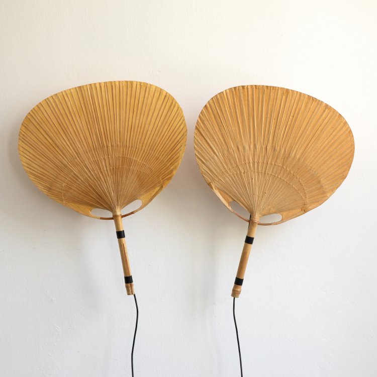 Bild 2 zu Objekt, 2 Wandleuchten Modell Uchiwa, Ingo Maurer, Design M, K-15 442