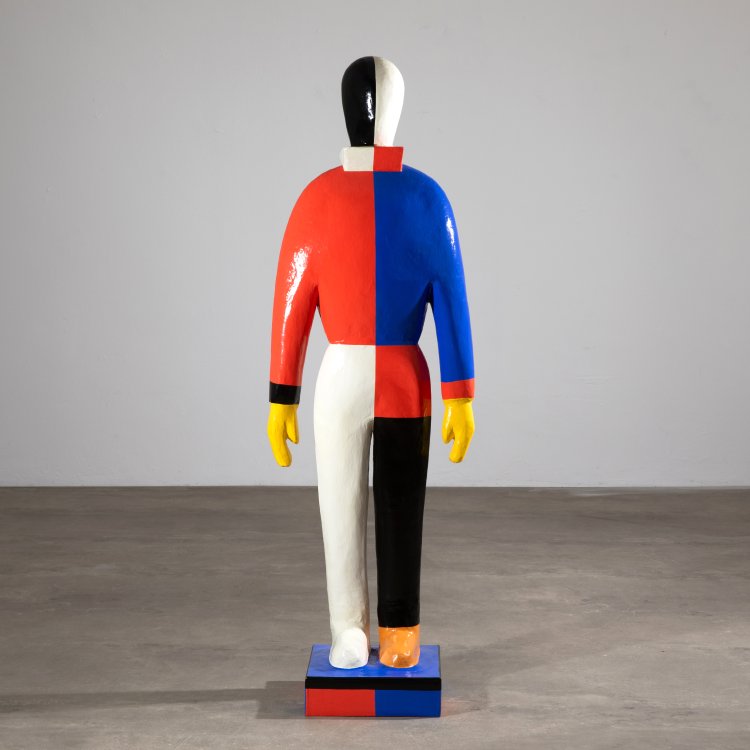 Hauptbild zu Objekt, 'Athlete', 1931, large Guggenheim sculpture, Kasimir Sewerinowitsch Malewitsch (after), SRGF (Salomon R. Guggenheim Foundation), New York, K-15 343