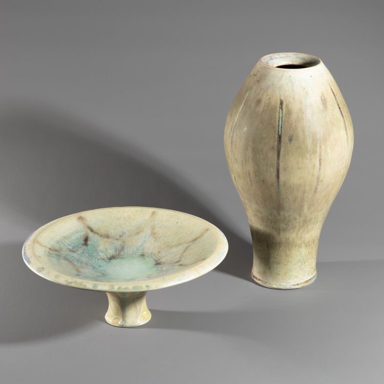 Hauptbild zu Objekt, Bowl and vase, Otto Meier, K-15 146