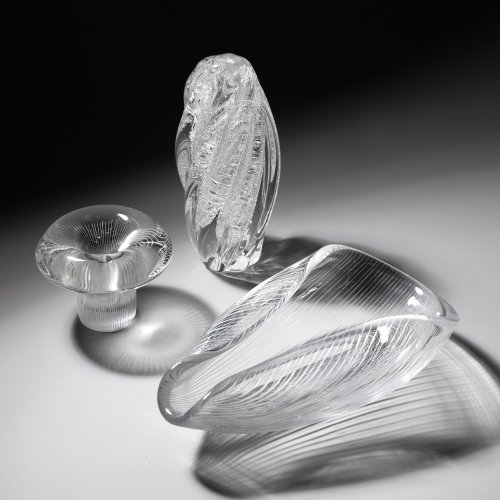 Vase and bowl 'Kantarelli' and vase '3242'