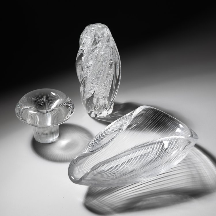 Hauptbild zu Objekt, Vase und Schale 'Kantarelli' und Vase '3242', Tapio Wirkkala, Iittala, Kalvola, K-15 117