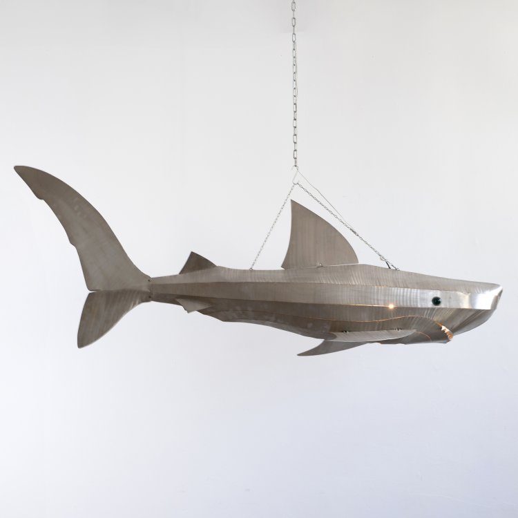 Bild 1 zu Objekt, Gro&szlig;e Pendelleuchte Modell Hai, Reinhard Stubenrauch, Stubenrauch Lichtobjekte, K-15 609