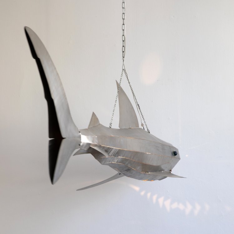 Bild 3 zu Objekt, Gro&szlig;e Pendelleuchte Modell Hai, Reinhard Stubenrauch, Stubenrauch Lichtobjekte, K-15 609