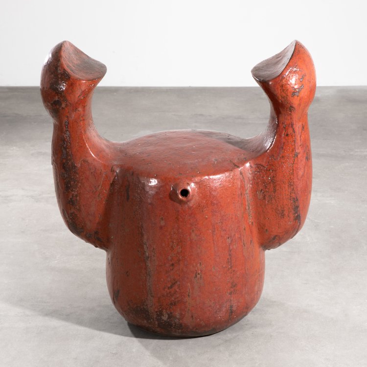 Hauptbild zu Objekt, Ceramic stool, K-15 187