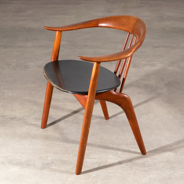 Hauptbild zu Objekt, Armchair model 408, Arne Hovmand-Olsen, Mogens Kold M&ouml;belfabrik, K-15 508