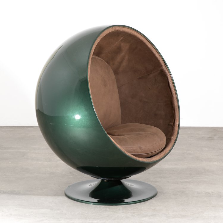 Hauptbild zu Objekt, Lounge chair Model Ball Chair, Eero Aarnio, Asko, K-15 504