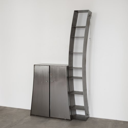 Sideboard / chest of drawers shelf model Verspanntes Regal (braced shelf)