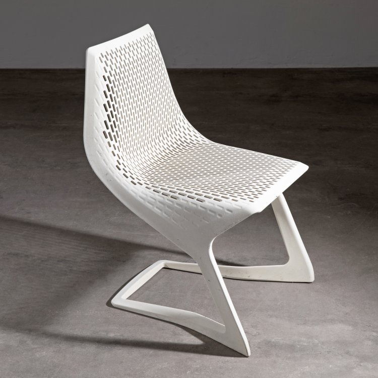 Hauptbild zu Objekt, Prototyp aus der 0er Serie Modell Myto Chair, Konstantin Grcic, BASF f&uuml;r Plank, K-15 610