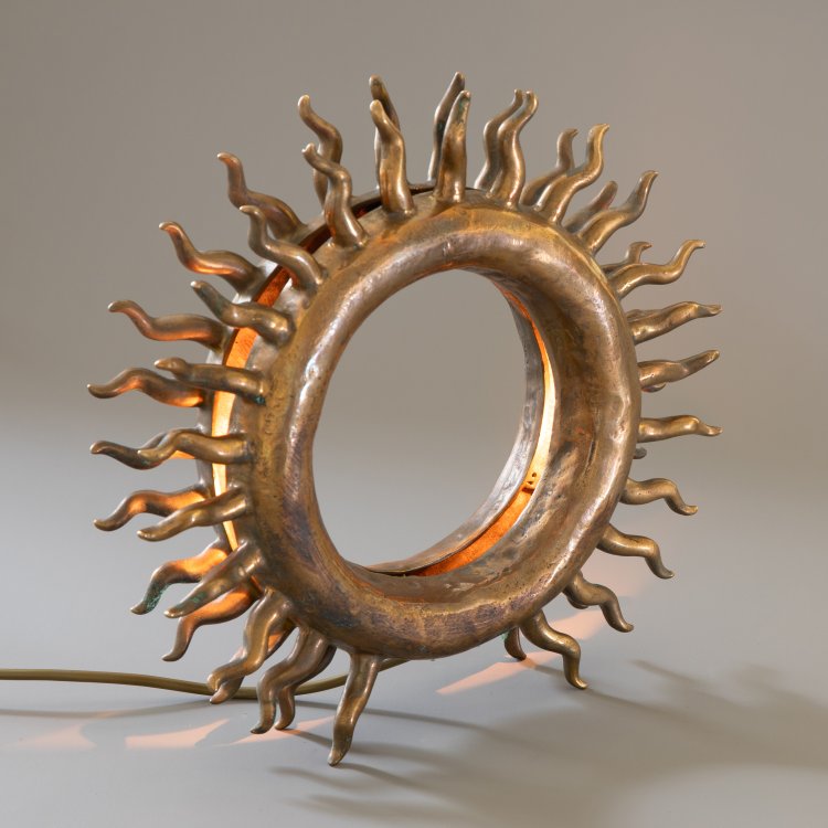 Hauptbild zu Objekt, Tischleuchte Modell &Ccedil;iva, Elizabeth Garouste,Mattia Bonetti, &Eacute;dition BGH, Paris, K-15 606