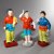 Drei Maoistische Porzellanfiguren
