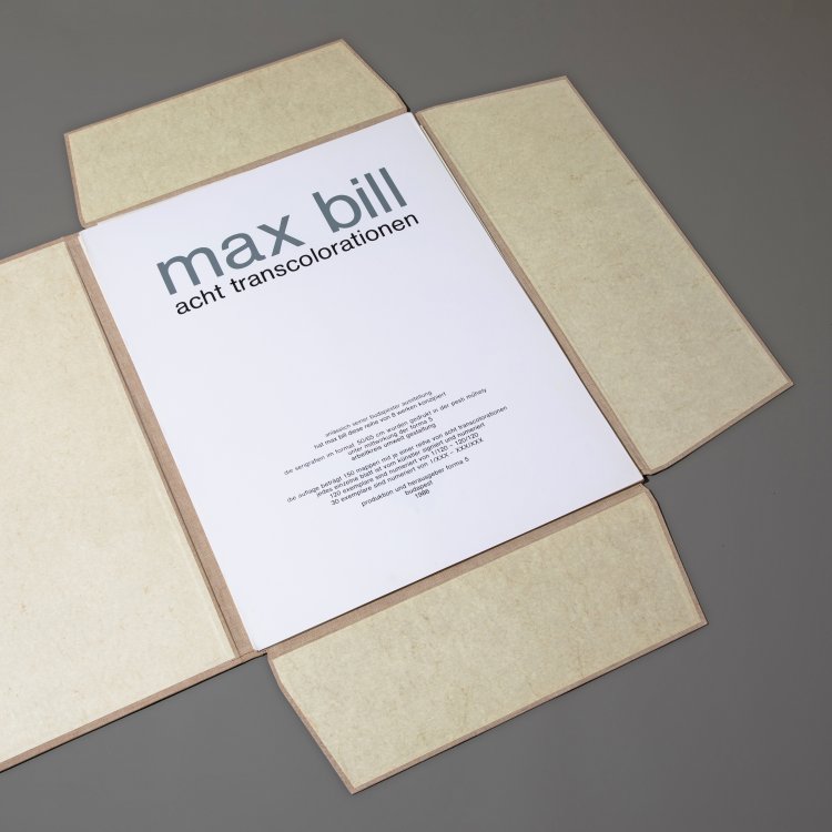 Bild 10 zu Objekt, 'Eight transcolorations', 1986 in portfolio, Max Bill, K-15 338