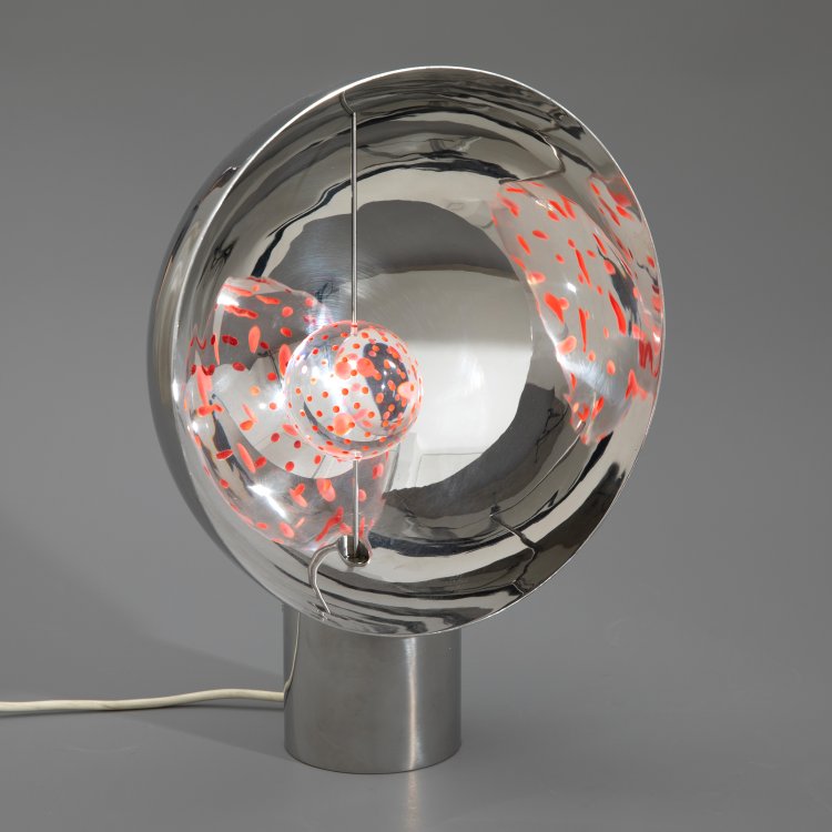 Hauptbild zu Objekt, Kinetic mirror ball, around 1968, Friedrich Becker, K-15 269