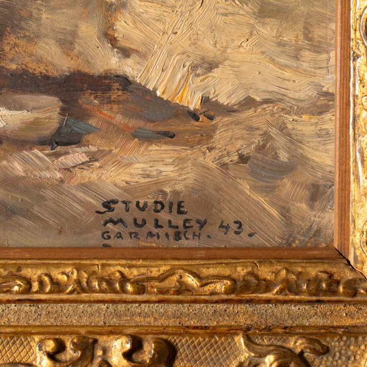 Bild 2 zu Objekt, View of a mountain farm, 1943, Oskar Mulley, K-15 225
