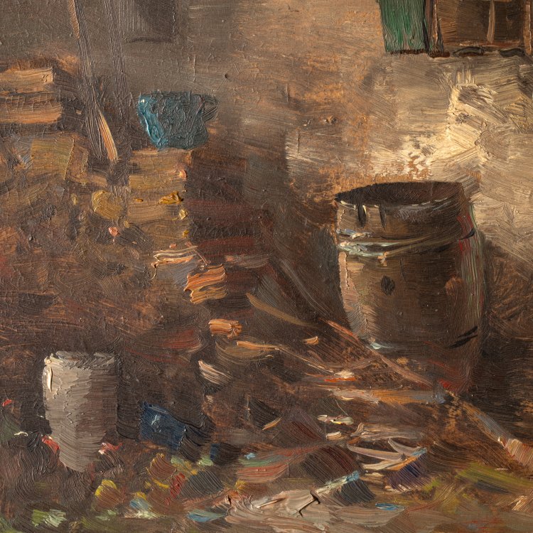 Bild 3 zu Objekt, View of a mountain farm, 1943, Oskar Mulley, K-15 225