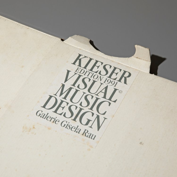 Bild 8 zu Objekt, 'Visual Music Design', Edition 1991, G&uuml;nther Kieser, K-15 335