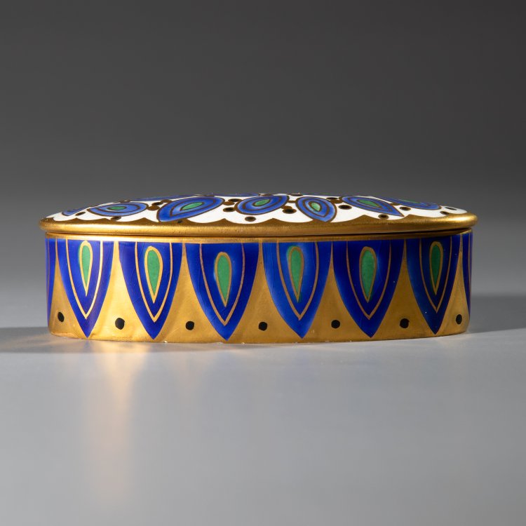 Bild 2 zu Objekt, Small lidded container, Wahliss, Ernst, Wien u. Turn-Teplitz, K-15 124