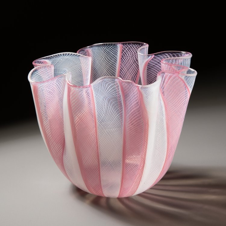 Hauptbild zu Objekt, Vase 'Fazzoletto', Fulvio Bianconi, Venini & C., Murano, K-15 107